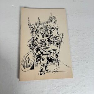 1977 Chicago Comicon Program Mike Grell Chester Gould Stan Lee Harvey Kurtzman
